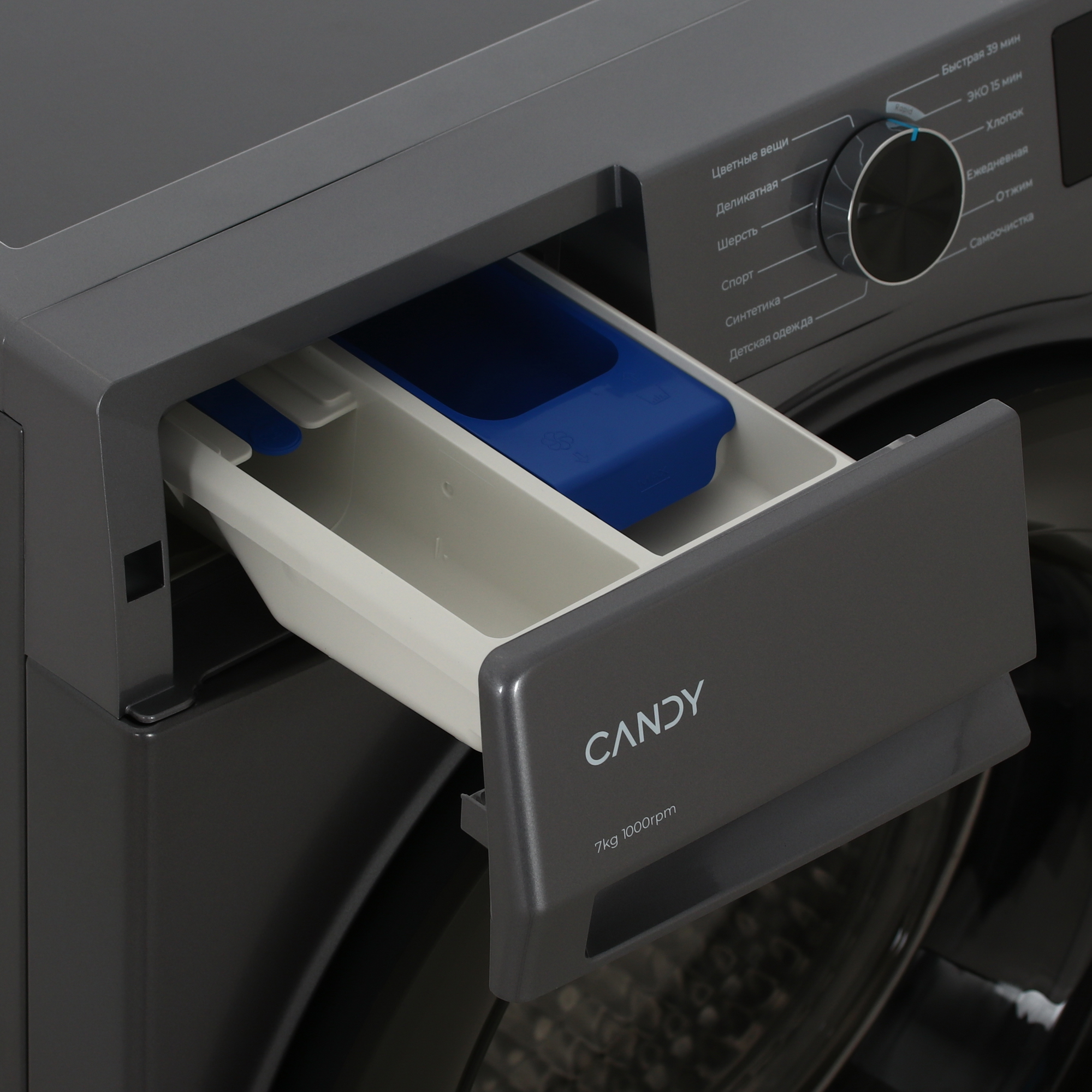 9242641 Стиральная машина Candy C33W4 07MBR-07 серый STDN-0064660 - Вид №7