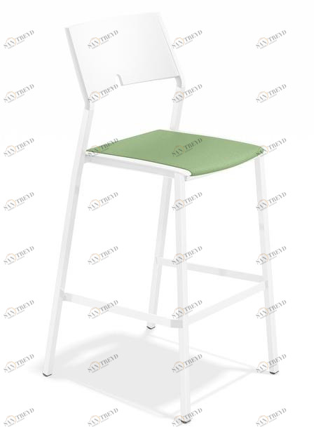 Casala Табурет высокий пластиковый со встроенной подушкой Axa 1065/07