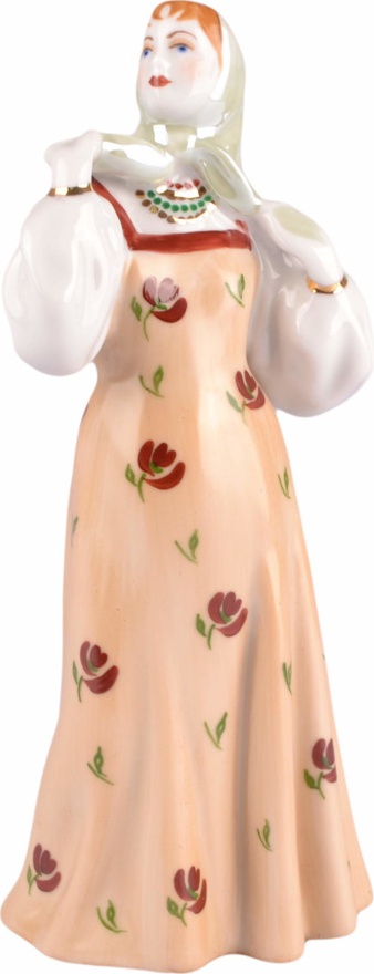 10628197 Дулевский фарфор Скульптура "Даша" Фарфор 