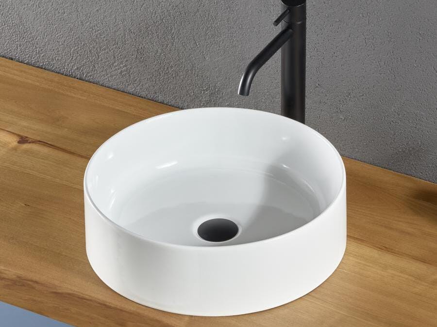 Керамическая столешница круглый умывальник Gaia Mobili Complements ARCH-00085661 - Вид №1