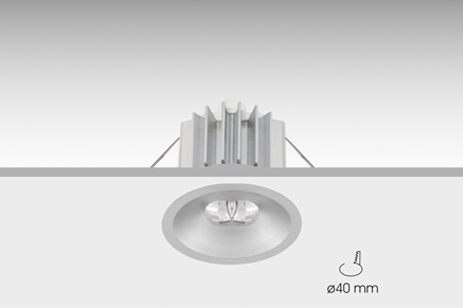 DST-26 Izar Daisalux Светильники аварийные Серебристо-Серый 