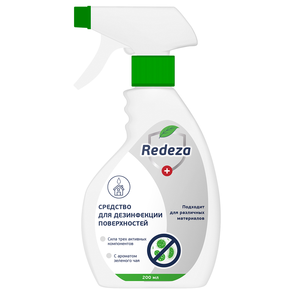ПР0056856 Средство для дезинфекции поверхностей 200мл REDEZA 