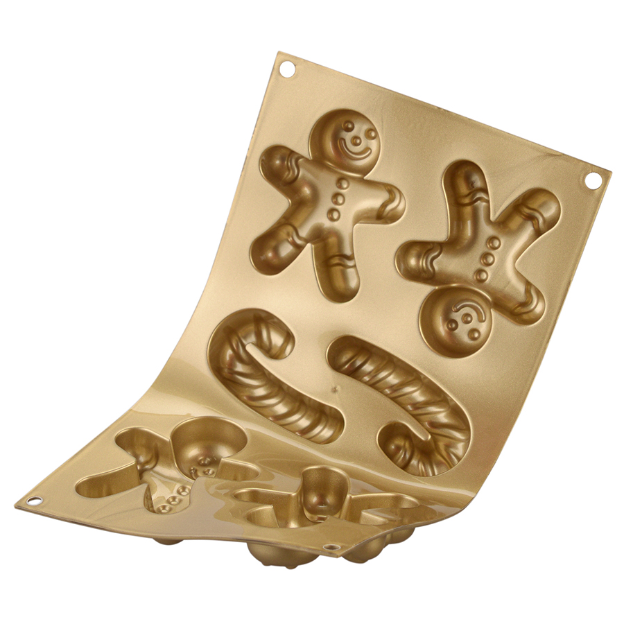 26.106.63.0065 Форма для приготовления пирожных ginderbread man силиконовая Silikomart  - Вид №6