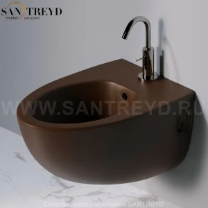 S512107 Биде подвесное OVAL A. e T. Italia