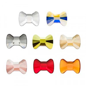 2858 MM Страз неклеевой Crystal 6 х 4.5 мм кристалл в пакете белый (crystal 001) Сваровски