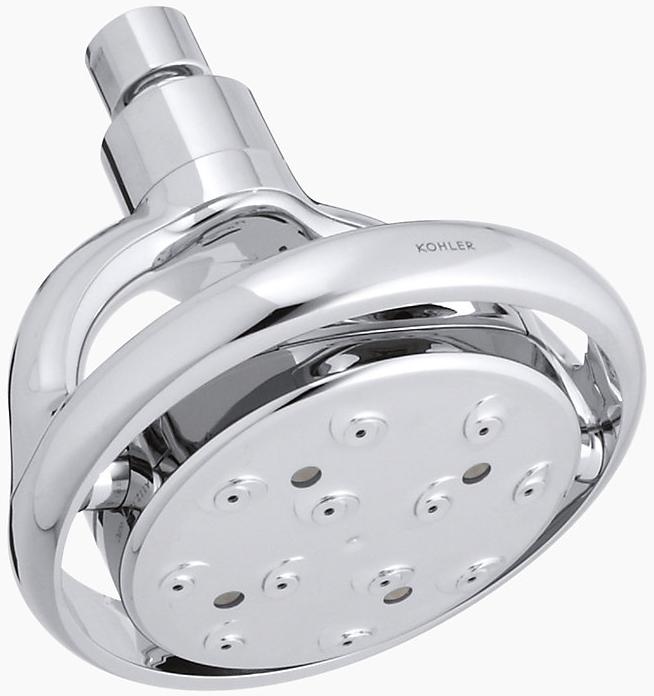 KOHLER Многофункциональная настенная насадка для душа Flipside 2,5 галлона в минуту K-15996-CP  - Вид №1