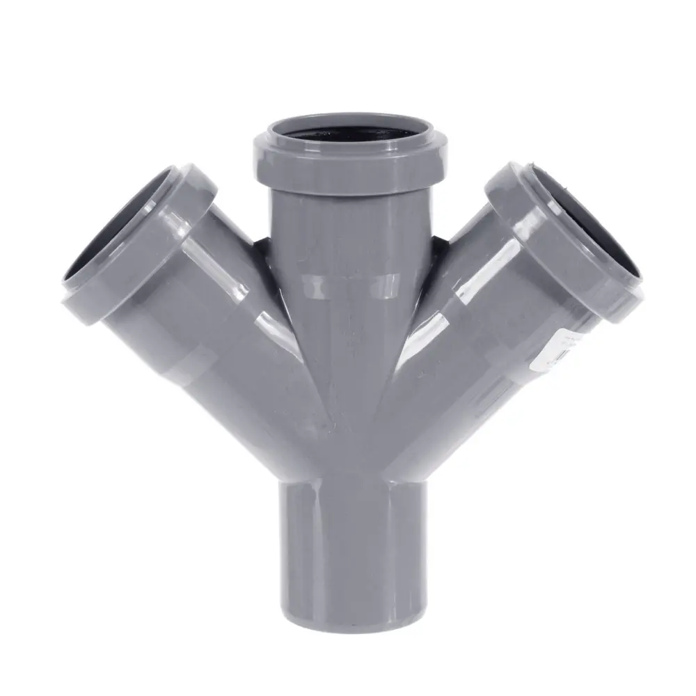 Крестовина канализационная Политэк 50х50х50 мм для систем водоотведения 11739011 STLM-0001466 - Вид №1