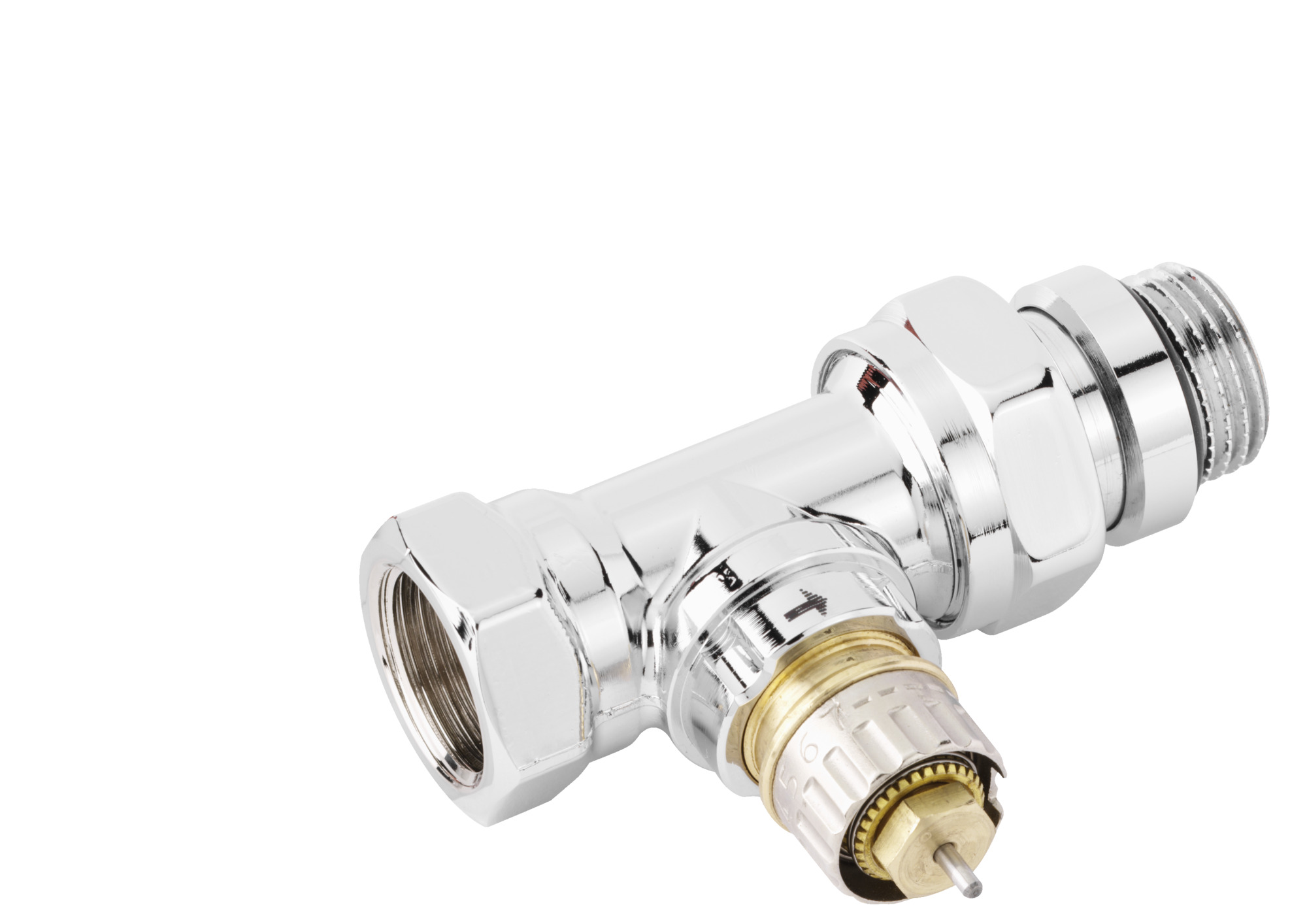 Danfoss Клапан RTR-N/RA-N для двухтрубной системы отопления Клапан RA-N 15 UK, наружн. резьба 013G4203  - Вид №15