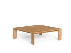 Низкий квадратный садовый столик в Accoya®