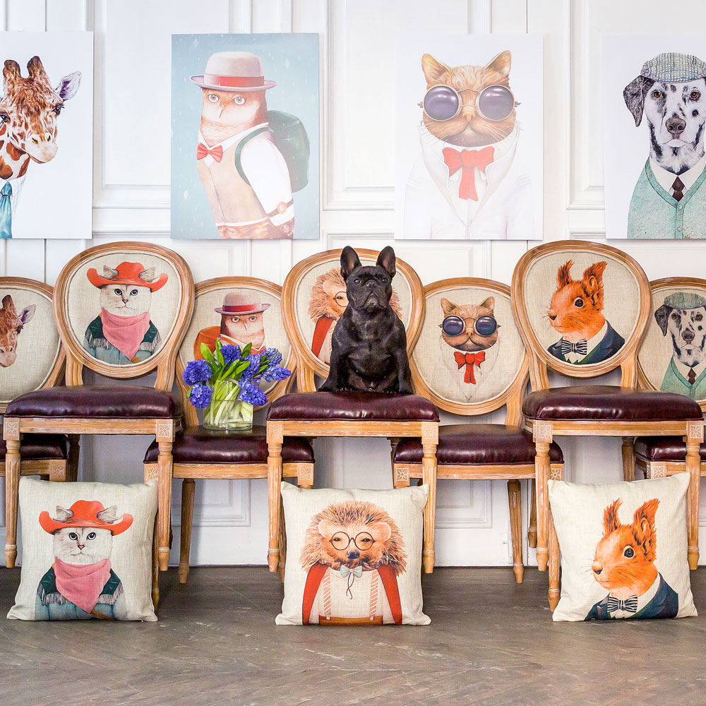 2718991 Декоративная подушка «Мистер Ёж» Object Desire  - Вид №1