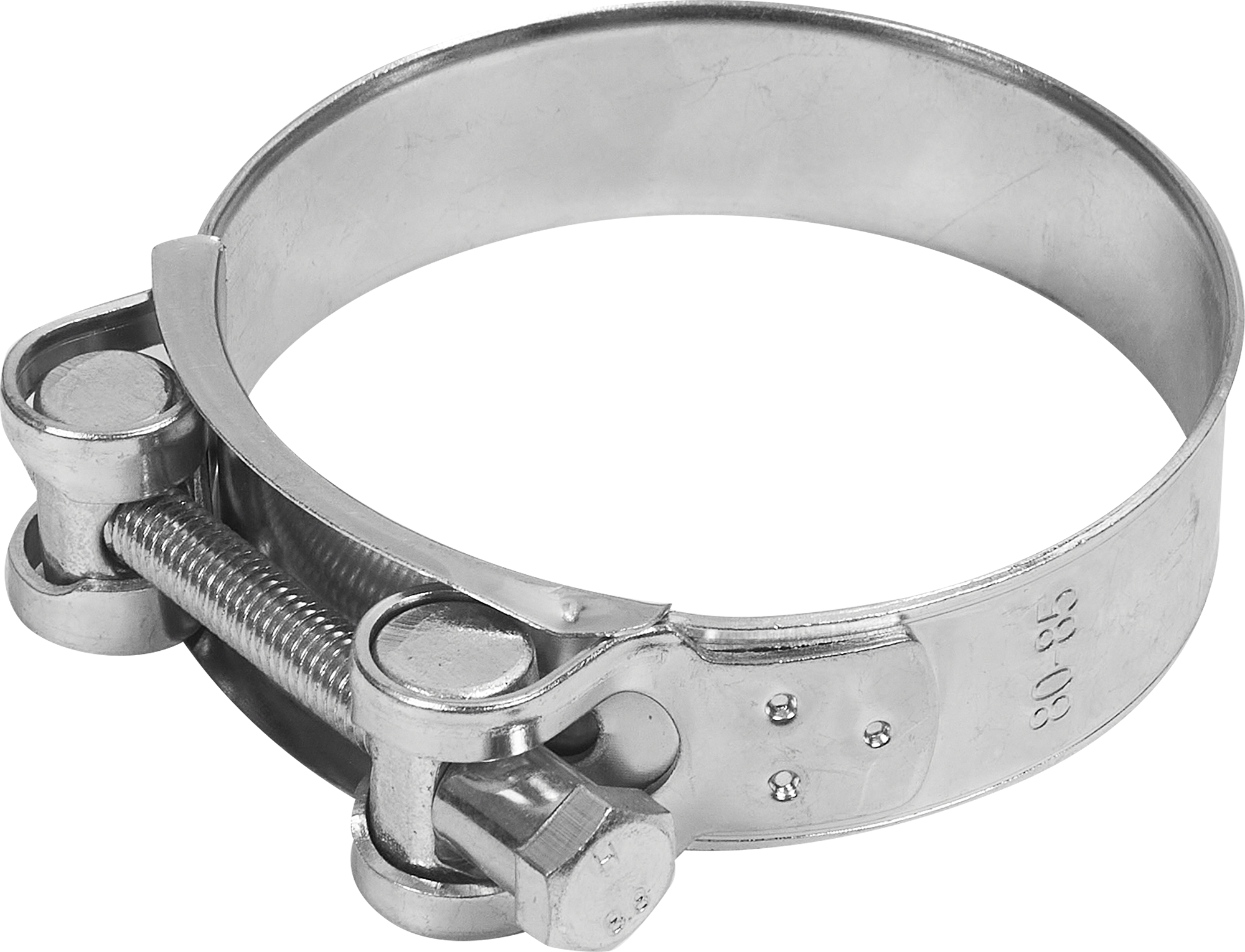 Силовой хомут СТРОЙБАТ для труб 80-85 мм с винтовой фиксацией 85883049 STLM-0066006