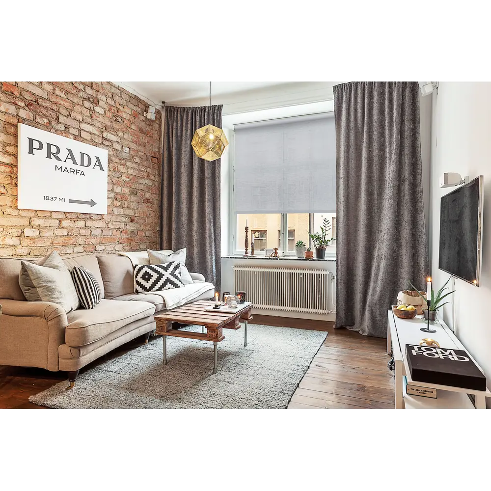 Штора рулонная Inspire Шантунг 110х250 см цвет серый 82038500 STLM-2207167  - Вид №5
