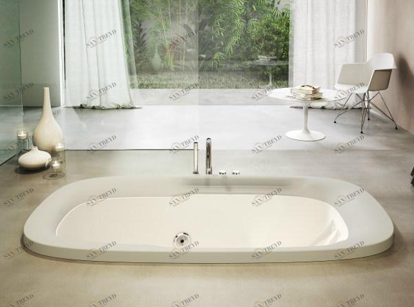 Jacuzzi® Встроенная гидромассажная ванна Muse sun-id-1430351