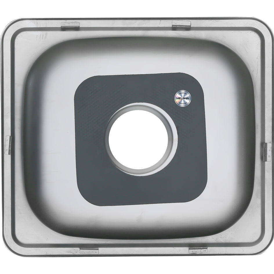 Мойка 4842 MELANA 0,8/180 врезная прямоугольная с сифоном (237 t *10) 237 t (*10) - Вид №2