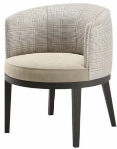 FRATO Кресло из ткани с подлокотниками Monaco Fup100001aal