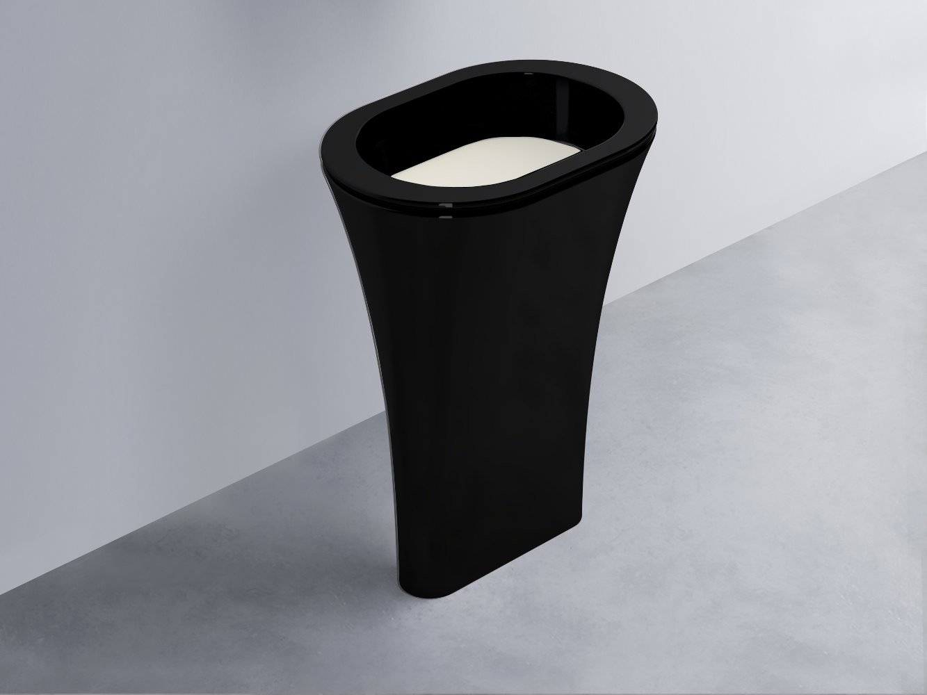AMLA65-N+AMPILO-TL+AMCOLO-N Раковина Amedeo Ovale отдельностоящая cielo Enjoy + Amedeo Ceramica Cielo