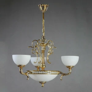 Подвесная люстра Ambiente Toledo 02155/3 WP AMBIENTE ДИЗАЙНЕРСКИЕ, TOLEDO 185624 Белый