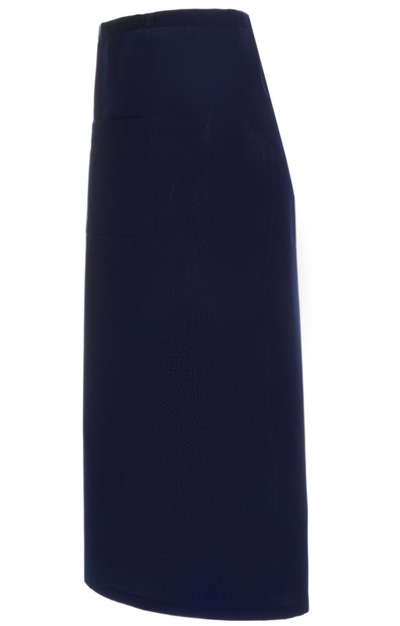 60130 Фартук удлиненный dark blue (темно-синий) HORECA  Одежда для официантов  размер  - Вид №3