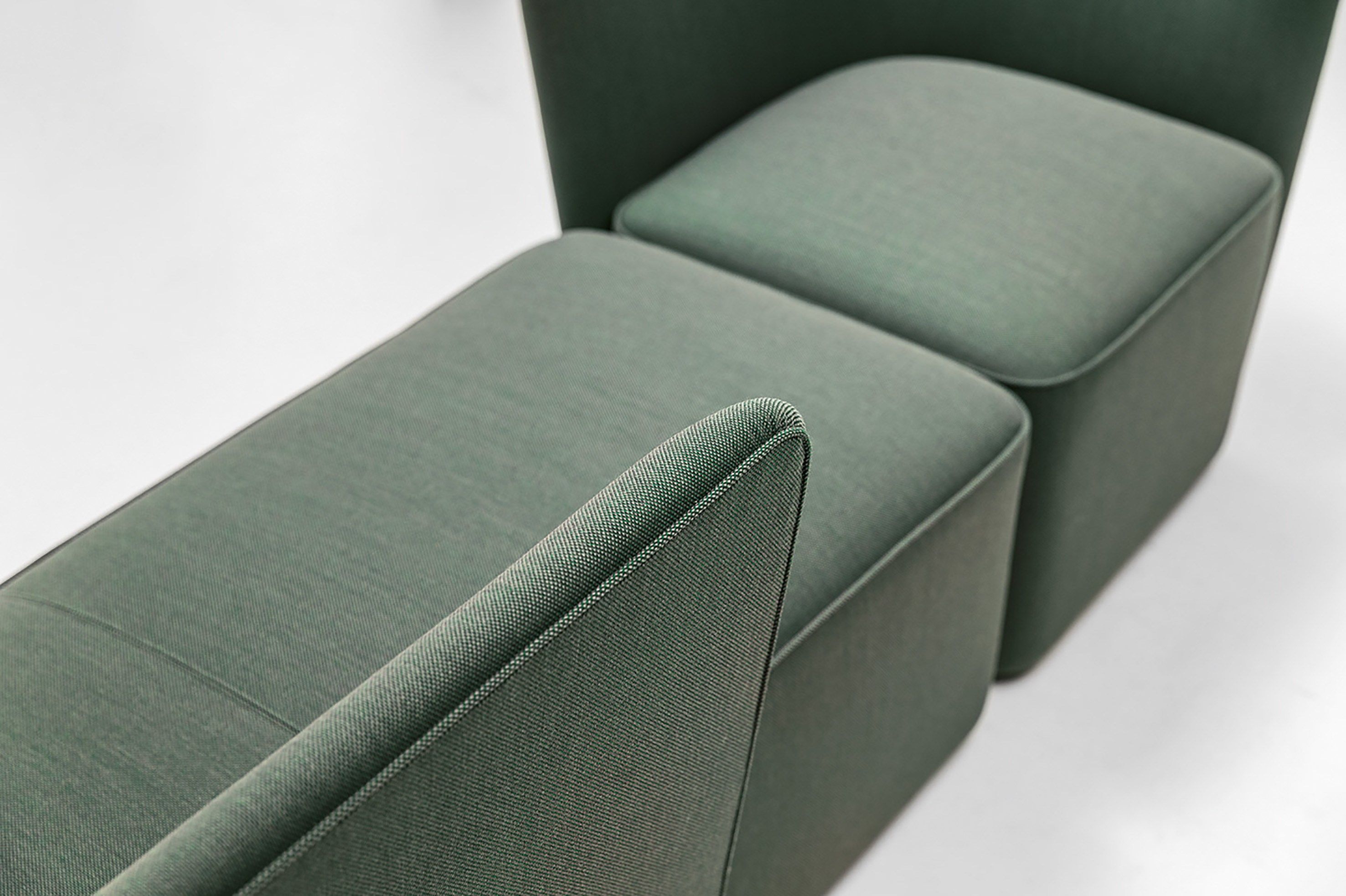 Модульный диван для контракта La Cividina велюр ARCH-00144362 - Вид №6