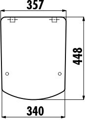 KC2103.01.1300E Крышка с микролифтом ЧЕРНАЯ SORTI Creavit Sorti  - Вид №3