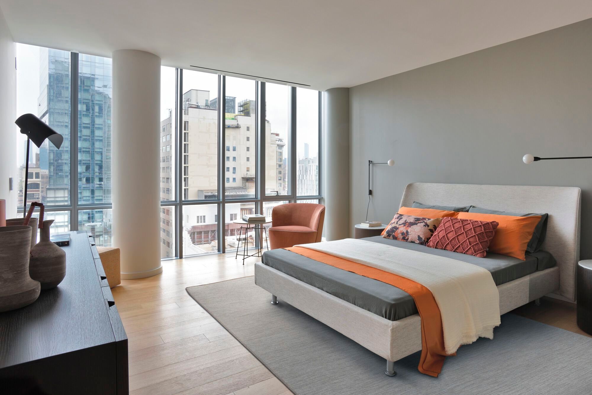 Полосатый шерстяной ковер G.T.DESIGN текстуры Millerighe ARCH-00131060