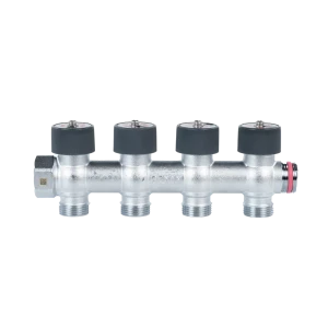 Распределительный коллектор Рехау для водоснабжения с 4 выходами 89384162