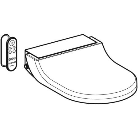 146.274.SJ.1 Крышка-биде Geberit AquaClean Tuma Comfort Geberit  - Вид №1