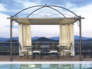 Беседка из нержавеющей стали