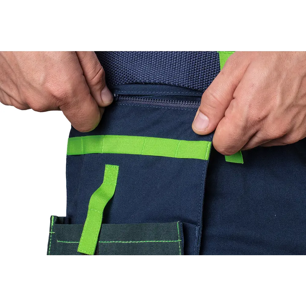 Шорты Neo Tools Premium темно-синие/зеленые размер M рост 178-181 STLM-2132048 - Вид №6