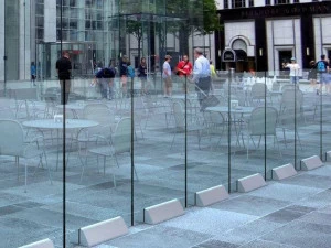 Metalglas Bonomi Модульный стеклянный экран  B-2800