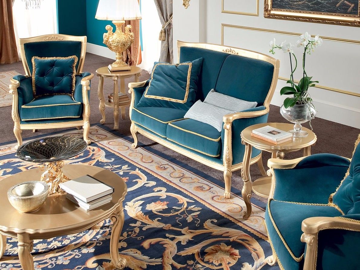 Круглый журнальный столик с журнальной стойкой Modenese Luxury Interiors Bella Vita ARCH-00102894 - Вид №2