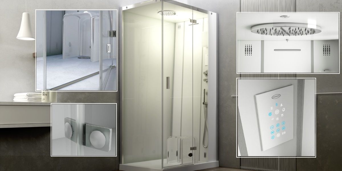 Паровая кабина Cloud 120 Home Spa 9448-305A Sx Jacuzzi 9448305ASX - Вид №1