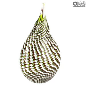 4684 ORIGINALMURANOGLASS Ваза Баттерфлай - Афро Челотто - муранское стекло OMG 50 см