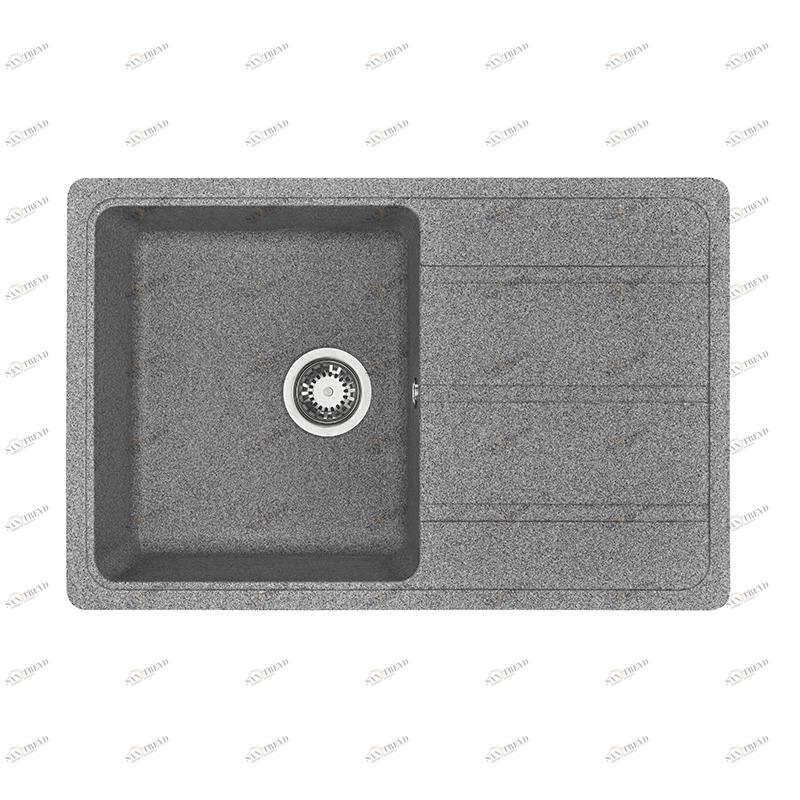 1A712832AD230 Мойка кухонная прямоугольная AQUATON АМАНДА