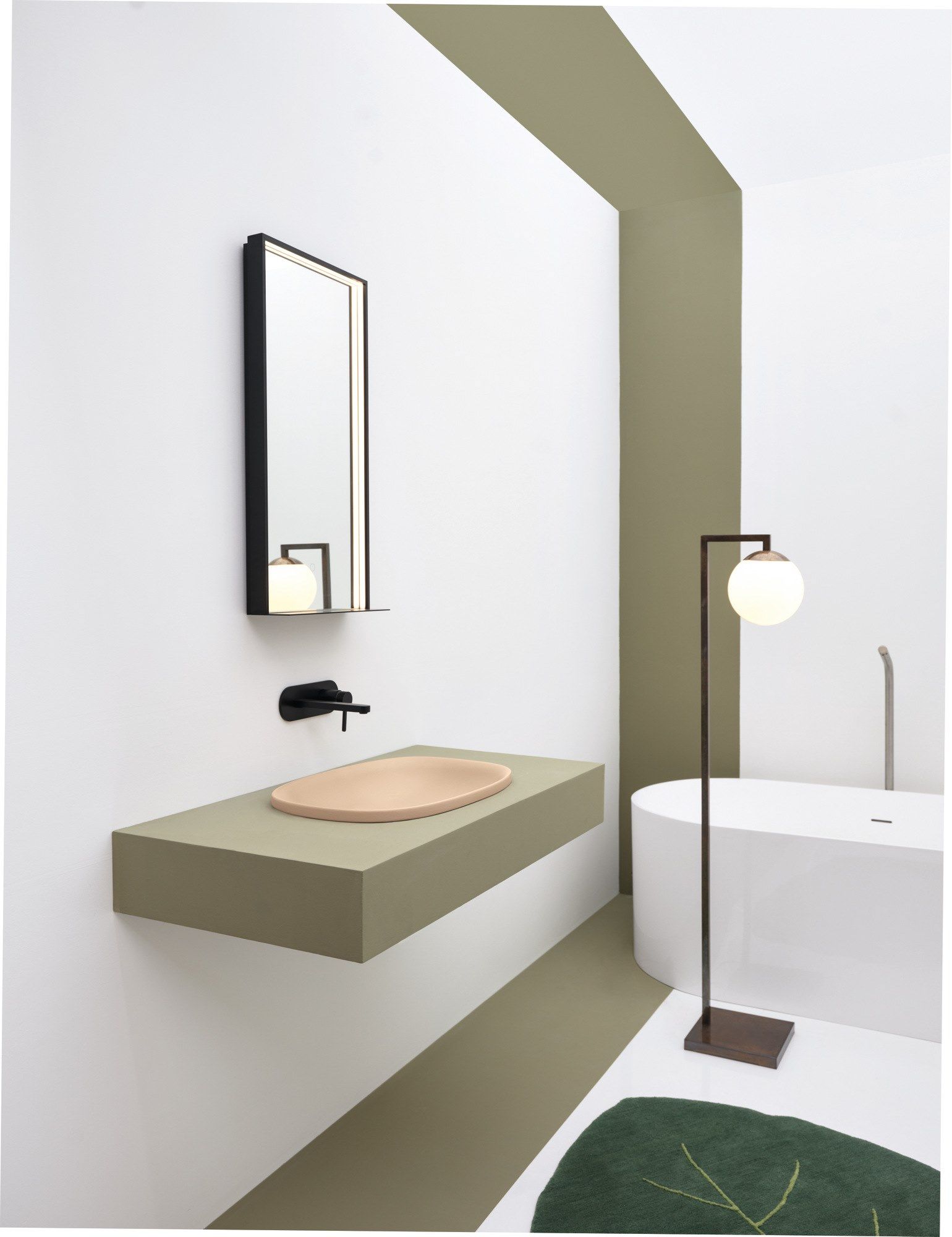 Керамическая прямоугольная раковина Axa Wild ARCH-00096371 - Вид №4