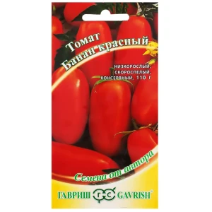 Семена Томат красный «Банан» 0.1 г