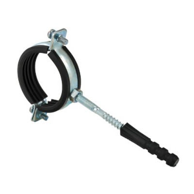 RUS.833.06 Кронштейн для труб стальной с резиновым уплотнением Valtec 1", 32–37 мм 