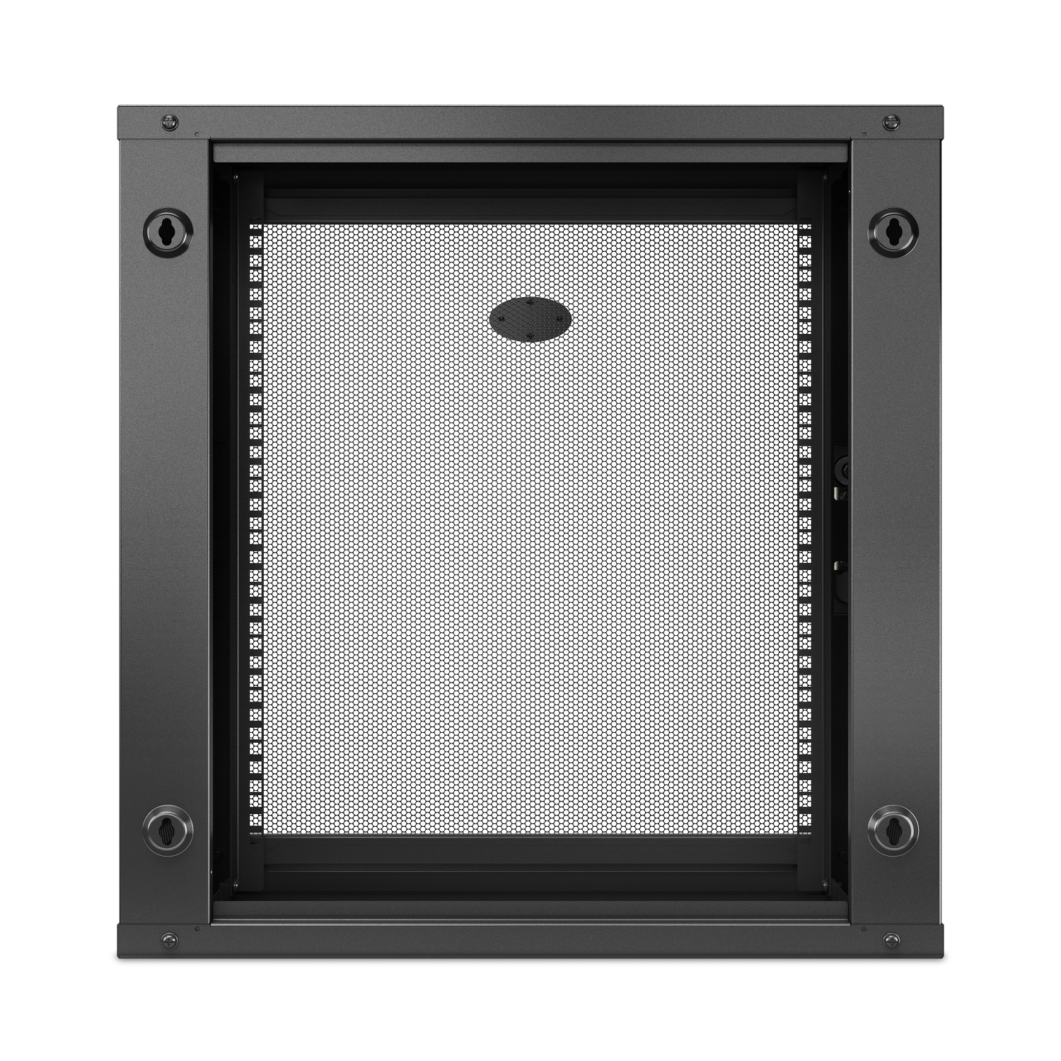 AR112SH6 Настенный телекоммуникационный шкаф NetShelter WX 12U, 600mm, поворотная ручка, черный Schneider Electric 
