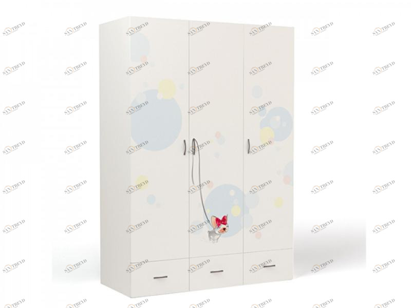 Шкаф ABC-KING 3х дверный Molly 4631147957375