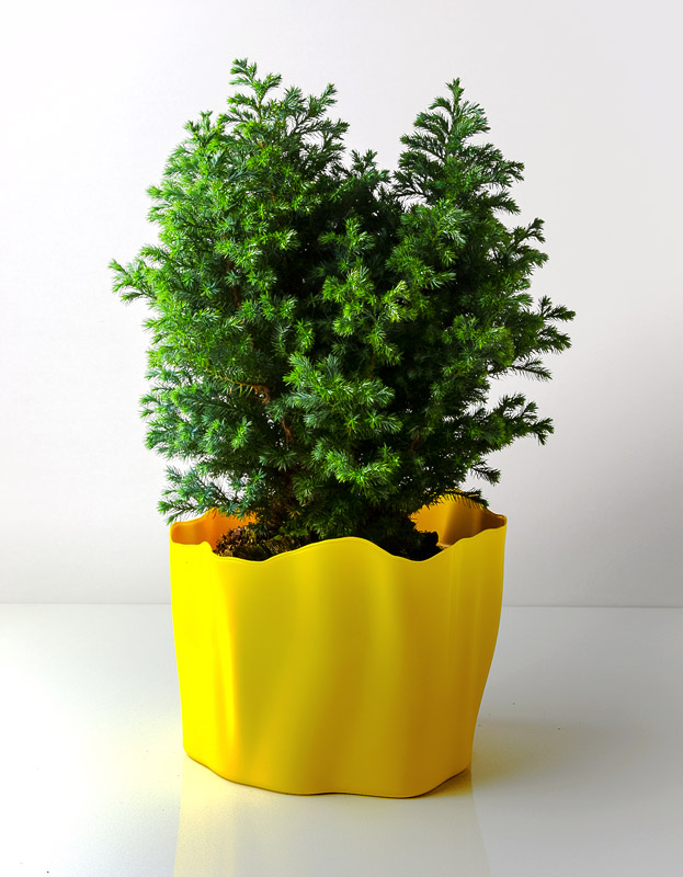 QL10142-YW Органайзер flow средний желтый Qualy  - Вид №4