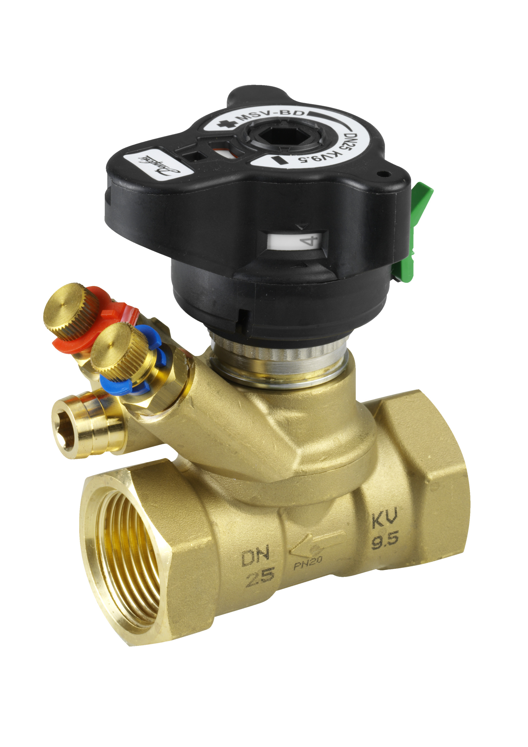 Danfoss Ручной балансировочный клапан MVT MVT Ду15 ручн.Баланс.Клап.наруж.резьб 003Z4182  - Вид №8