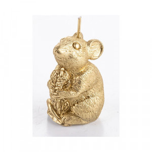 300176 Свеча "Мышь с шишкой" 41 г Kukina Raffinata