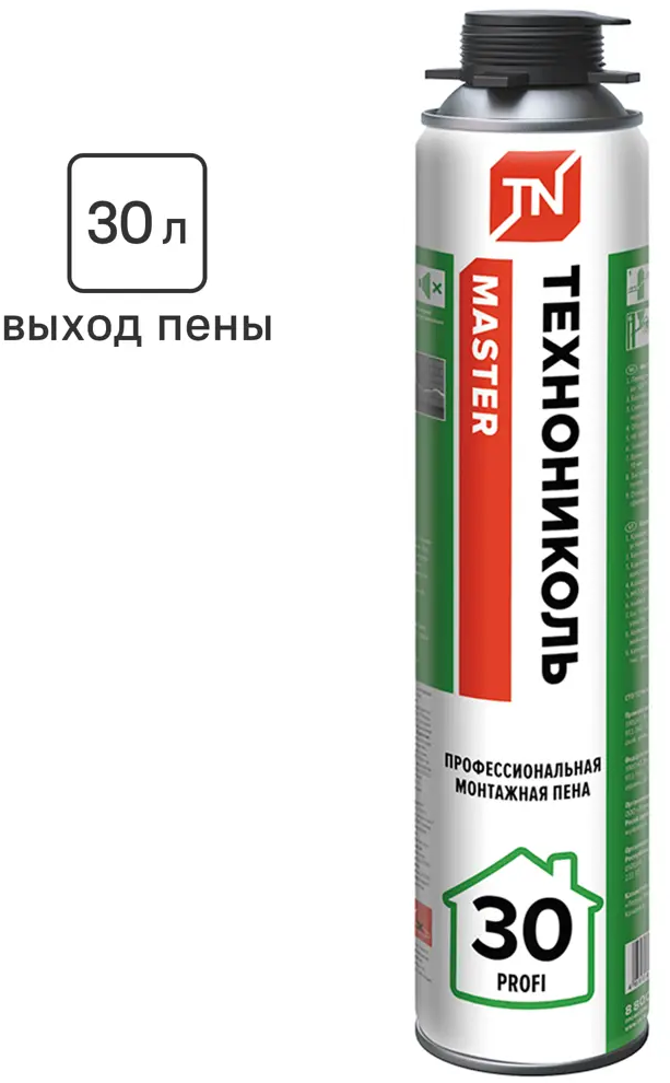 Монтажная пена ТЕХНОНИКОЛЬ Master Profi 30 для профессионального применения 86939339