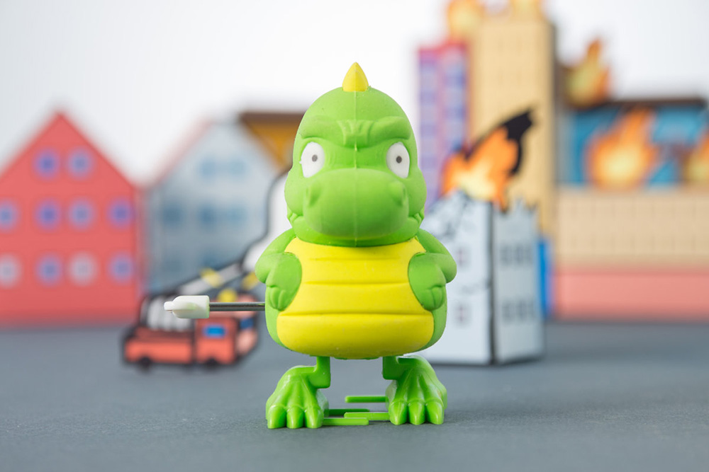 Ластик динозавр резиновый SUCK UK SKERASEWUDIN1 - Вид №4