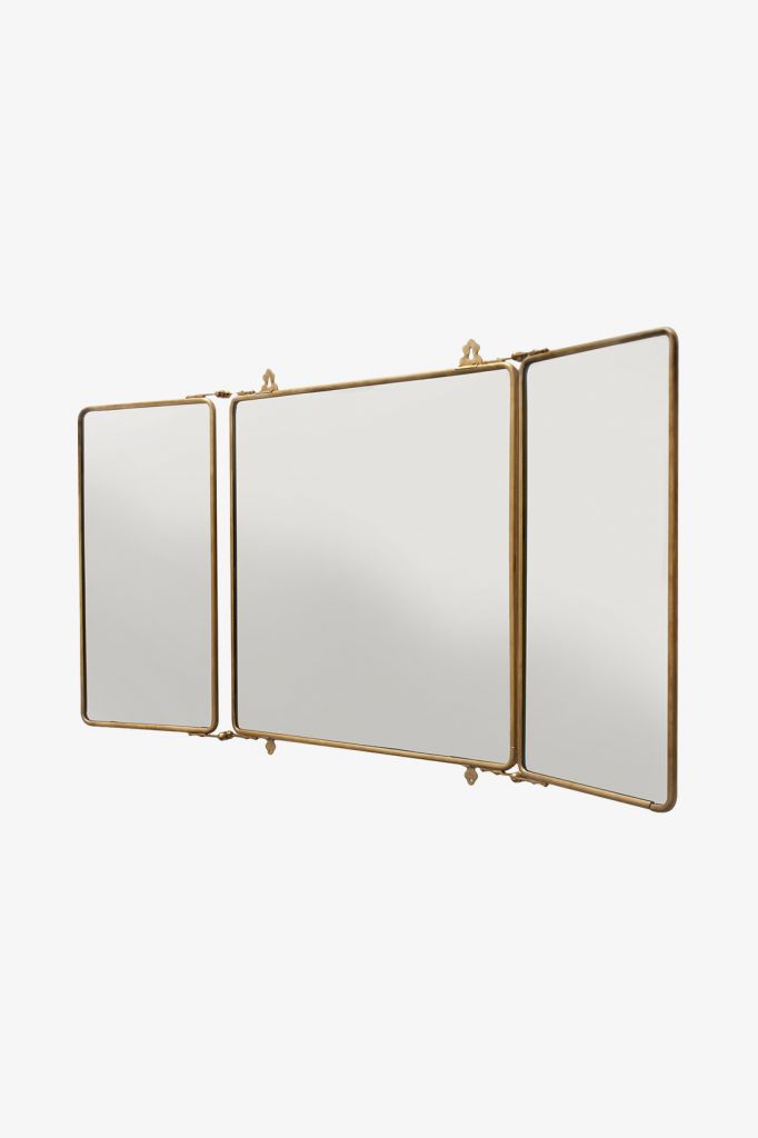 DPMR01 Прямоугольное настенное зеркало Daphne Metal Trifold Mirror 42 3/8 "x 26 3/4" x 1 " Waterworks