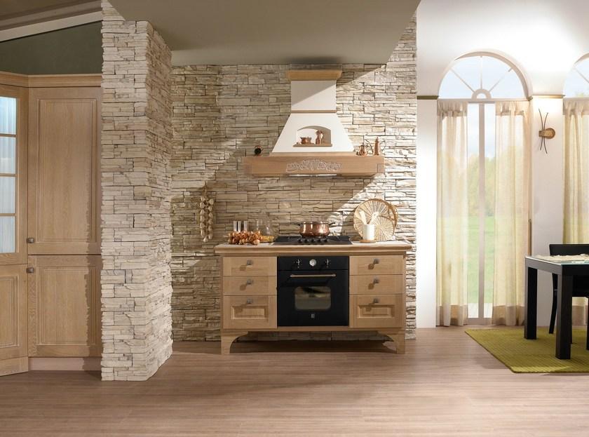 Floritelli Cucine Модульная кухня из массива дерева с островом Jenny sun-id-1497726 - Вид №2