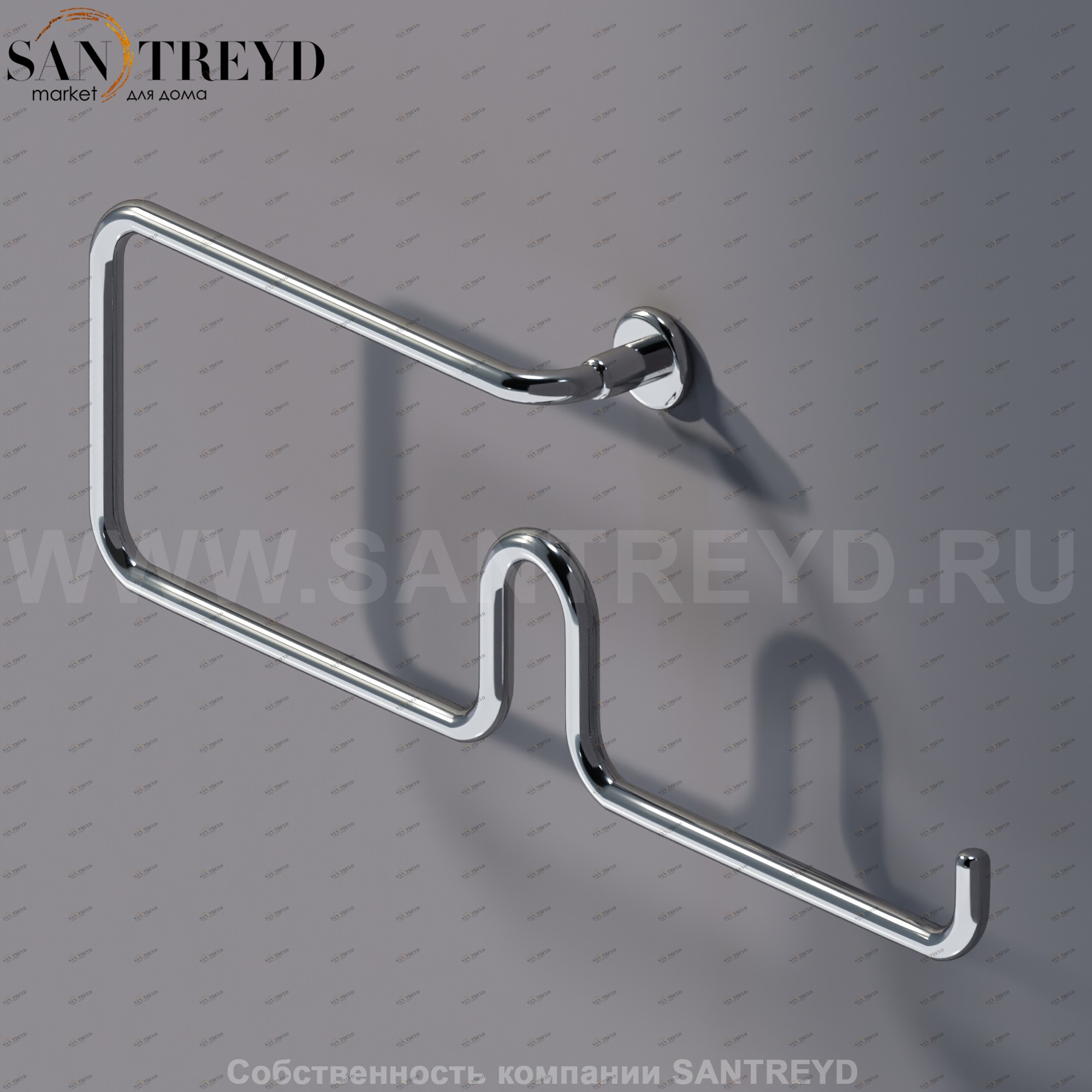 Agape O Двойной держатель для туалетной бумаги хромированный AFER0868A Аксессуары O