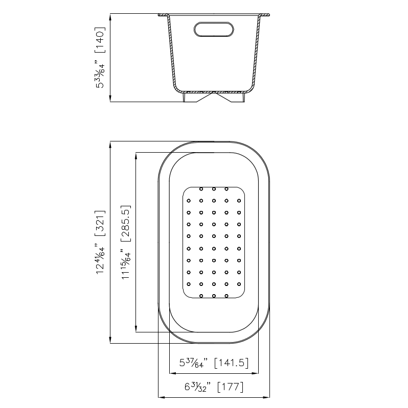 8151100 Дуршлаг Foster Италия  - Вид №1