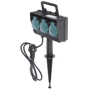 Удлинитель Electraline с защитой от влаги IP44, 3 розетки, 1.5 м 81952820