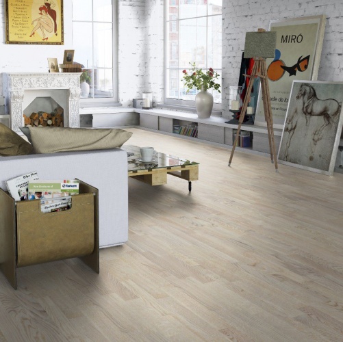 Паркетная доска Tarkett Дуб робуст белый браш 3100200015 - Вид №3